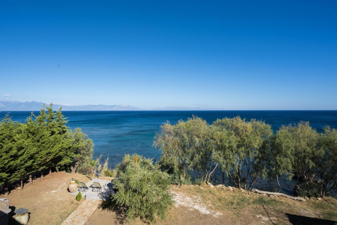 Seafront Studio With Direct Beach Access Koróni Dış mekan fotoğraf