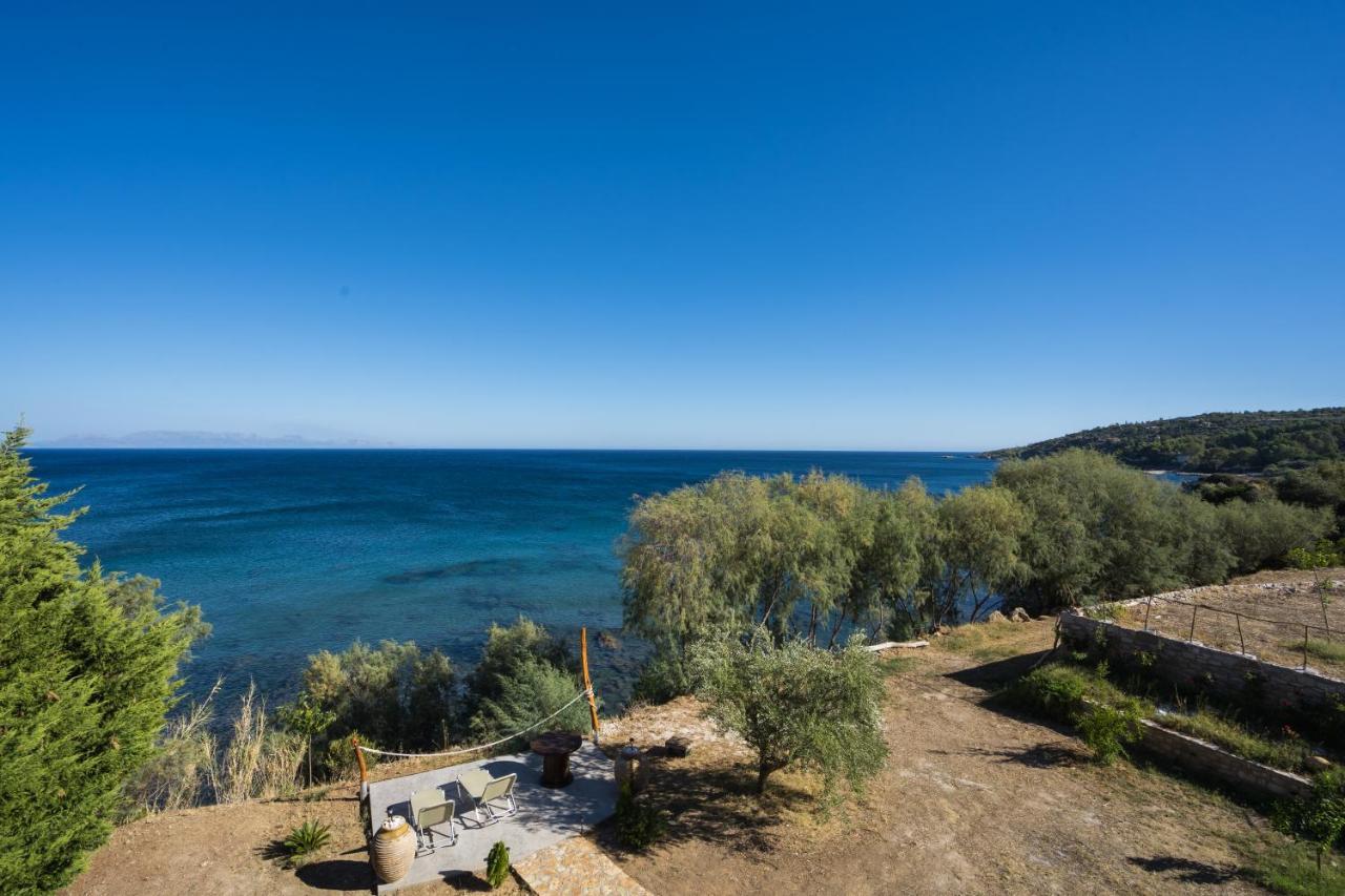 Seafront Studio With Direct Beach Access Koróni Dış mekan fotoğraf