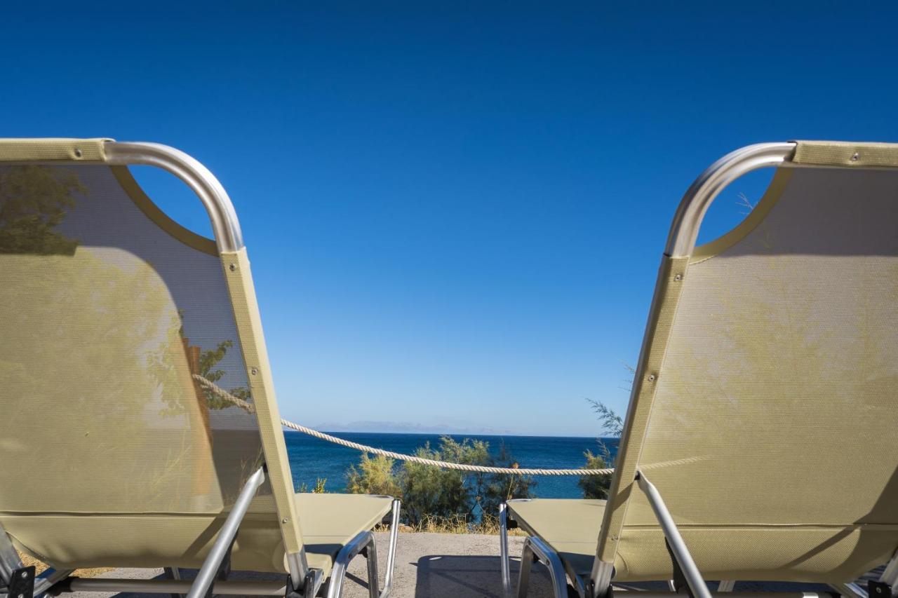 Seafront Studio With Direct Beach Access Koróni Dış mekan fotoğraf